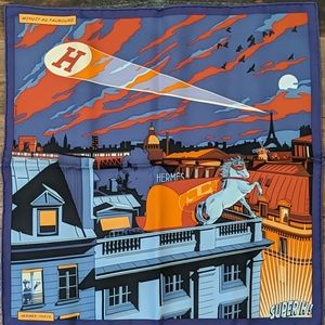 Hermes Minuit au Faubourg Pocket square